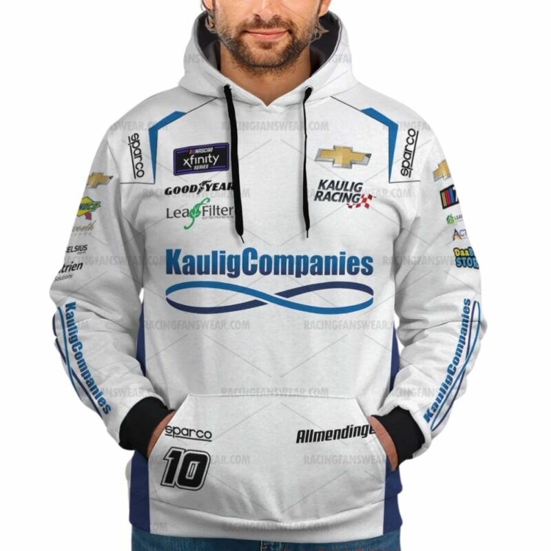 Aj Allmendinger Kauligcompanies Nascar Racing 2023 Uniform 3D Hoodie 1