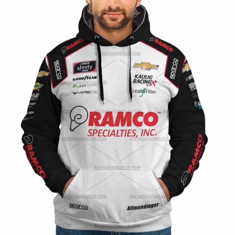 Aj Allmendinger Nascar Racing 2021 Ramco Uniform 3D Hoodie 1