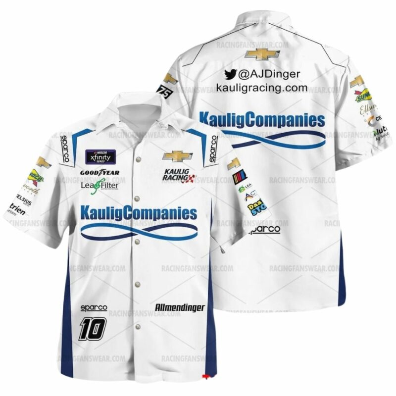 Aj Allmendinger Nascar Racing 2023 Uniform Hawaiian Shirt 1