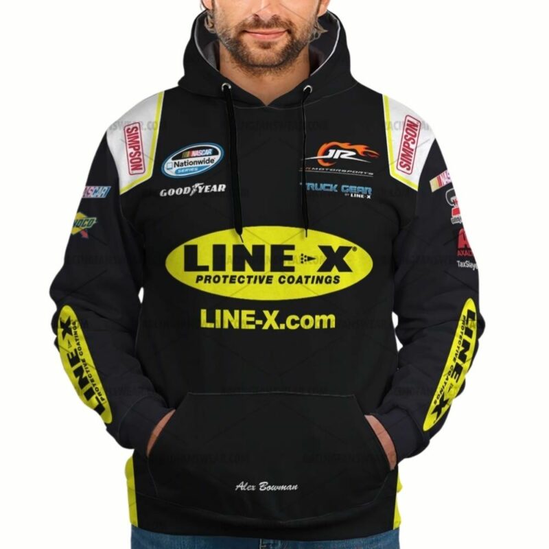 Alex Bowman Nascar Line X.com Racing 2014 Uniform 3D Hoodie 1