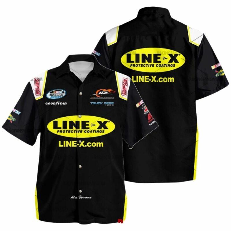 Alex Bowman Nascar Line X.com Racing 2014 Uniform Hawaiian Shirt 1