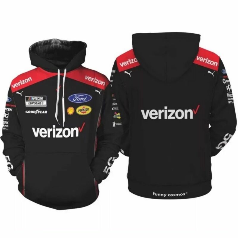 Austin Cindric Nascar 2022 Racing Uniform 3D Hoodie 1