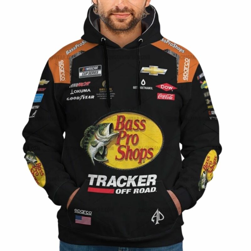 Austin Dillon Nascar Racing 2024 Richard Childress Racing Bass Pro Shops Uniform 3D Hoodie 1