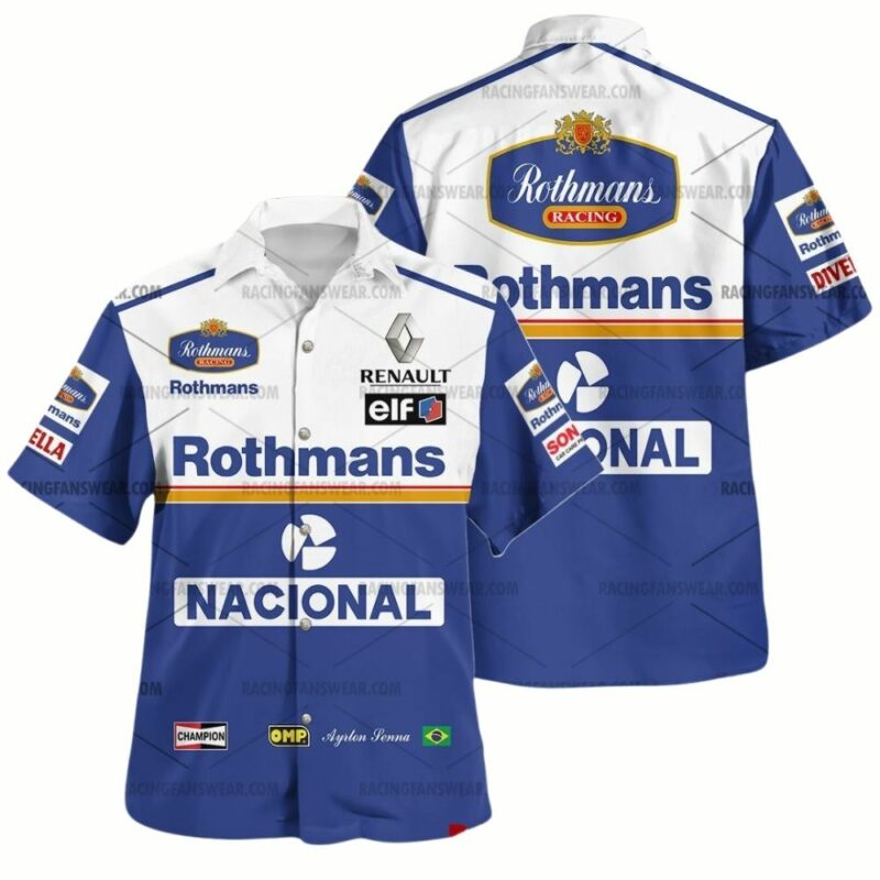 Ayrton Senna Formula One Racing 1994 Rothmans And Nacional Uniform 1 1