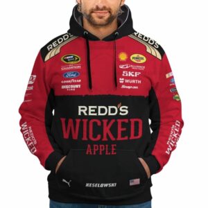 Brad Keselowski Nascar 2014 Racing Uniform All Over Print Hoodie
