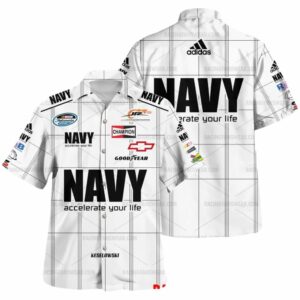 Brad Keselowski Nascar Racing 2008 Uniform Hawaiian Shirt