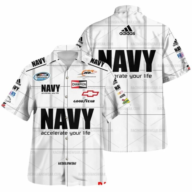 Brad Keselowski Nascar Racing 2008 Uniform Hawaiian Shirt 1