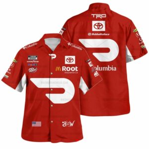 Bubba Wallace Nascar 2022 Racing Toyota McDonalds And Dr Pepper Hawaiian Shirt