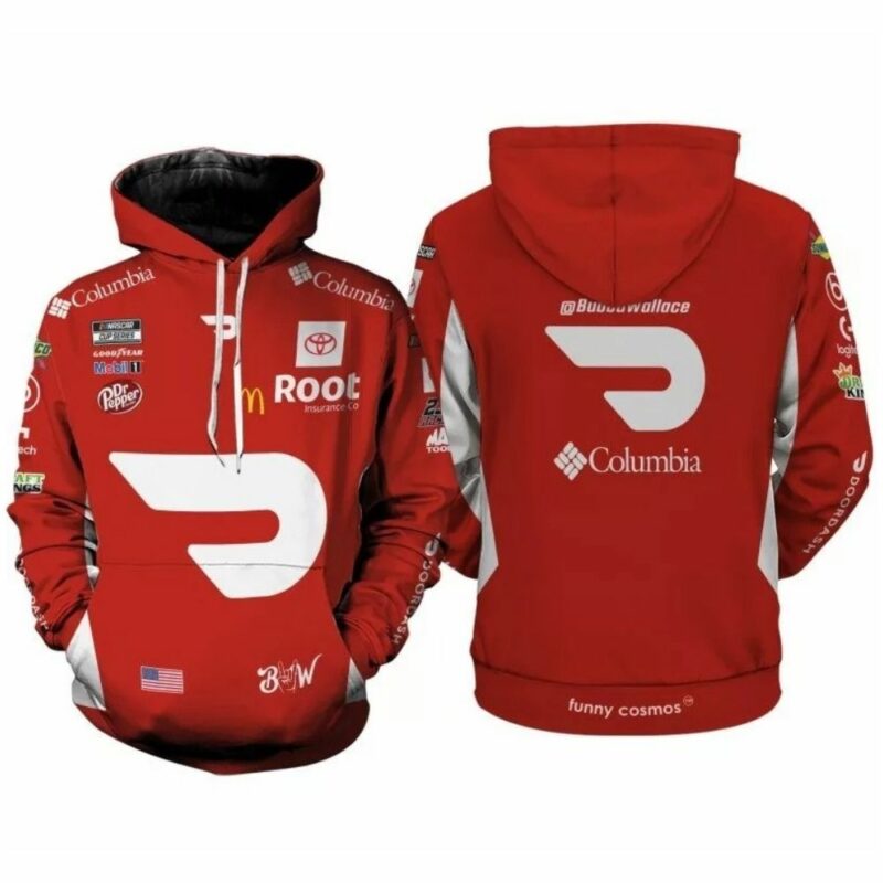Bubba Wallace Nascar Mcdonalds 2022 Racing 3D Hoodie 1