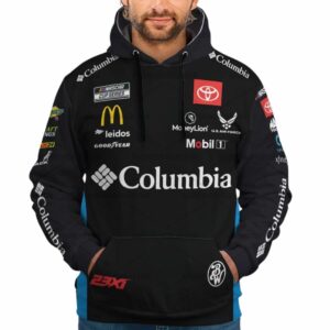 Bubba Wallace Nascar Racing Columbia 2024 Uniform All Over Print Hoodie