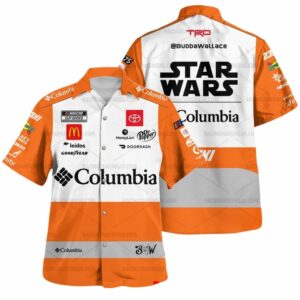 Bubba Wallace Nascar Racing Columbia Star Wars 2023 Uniform Hawaiian Shirt
