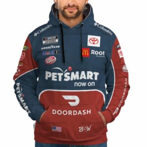Bubba Wallace Nascar Racing Petsmart Now On Doordash 2021 Uniform All Over Print Hoodie