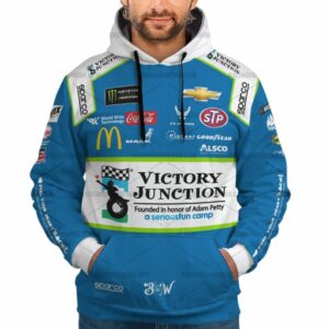 Bubba Wallace Nascar Racing Victory Junction 2019 Uniform All Over Print Hoodie