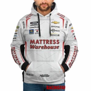 Carson Hocevar Nascar Racing Mattress Warehouse 2024 Uniform All Over Print Hoodie