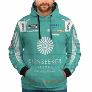 Carson Hocevar Nascar Racing Sunseeker Resort 2023 Uniform All Over Print Hoodie