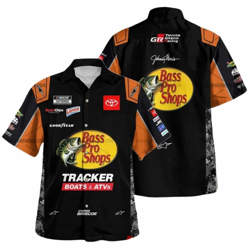 Chase Briscoe Bass Pro Shops Nascar Racing 2025 Uniform Hawaiian Shirt 1