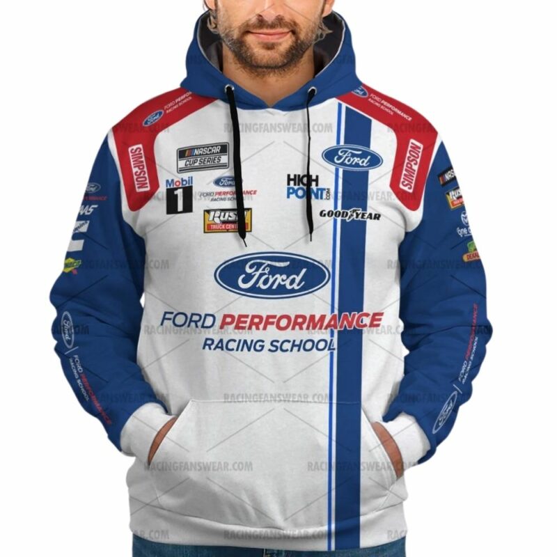 Chase Briscoe Ford Nascar Racing 2020 Uniform 3D Hoodie 1