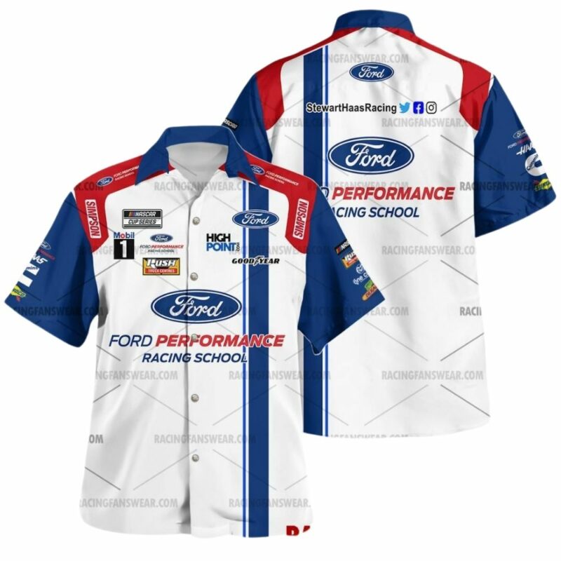Chase Briscoe Ford Nascar Racing 2020 Uniform Hawaiian Shirt 1
