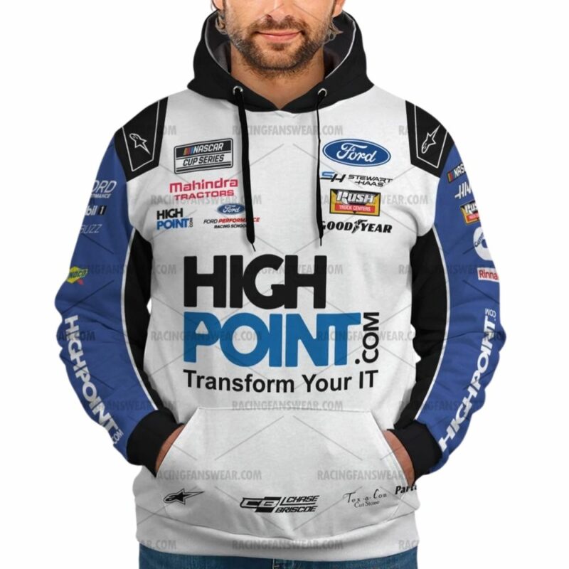 Chase Briscoe High Point Nascar Racing 2024 Uniform 3D Hoodie 1