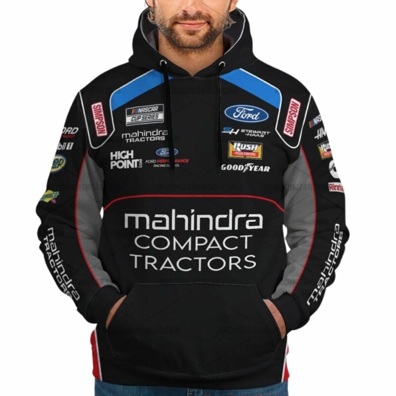 Chase Briscoe Mahindra Compact Tractors Nascar Racing Uniform Halloween 3D Hoodie 1