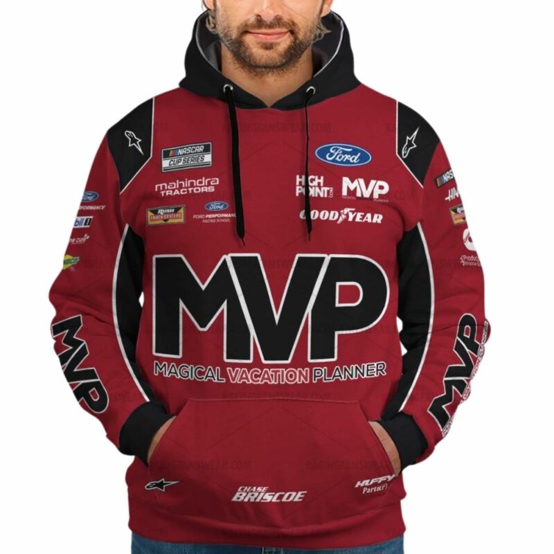 Chase Briscoe Mvp Nascar 2022 Racing Uniform 3D Hoodie 1
