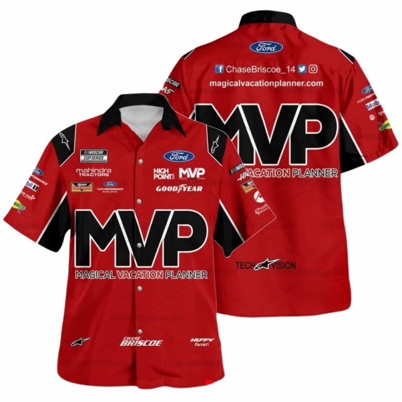 Chase Briscoe Mvp Nascar 2022 Racing Uniform Hawaiian Shirt 1