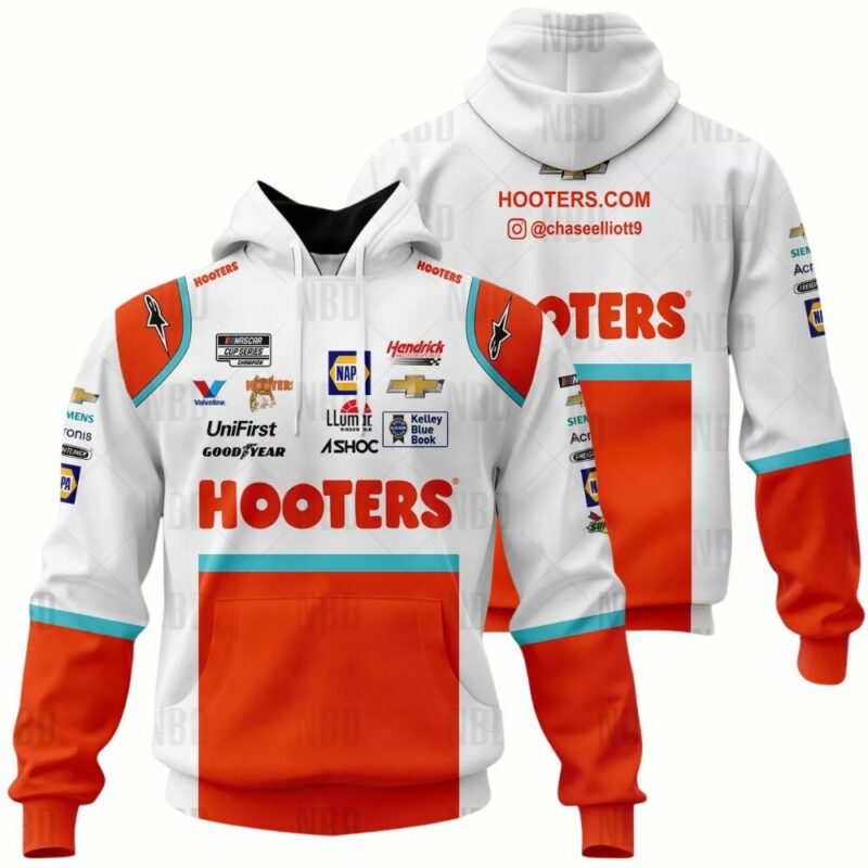 Chase Elliott 2022 Hooters Uniform 3 Shirt 1