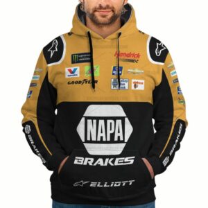 Chase Elliott Nascar 2019 Racing Uniform All-over Print Hoodie