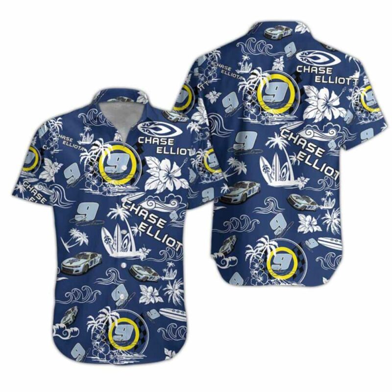 Chase Elliott Nascar 2023 Kelley Blue Book Racing 3 Shirt 1 1