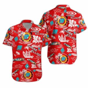 Chase Elliott Nascar 2023 Llumar Racing Hawaiian Shirt