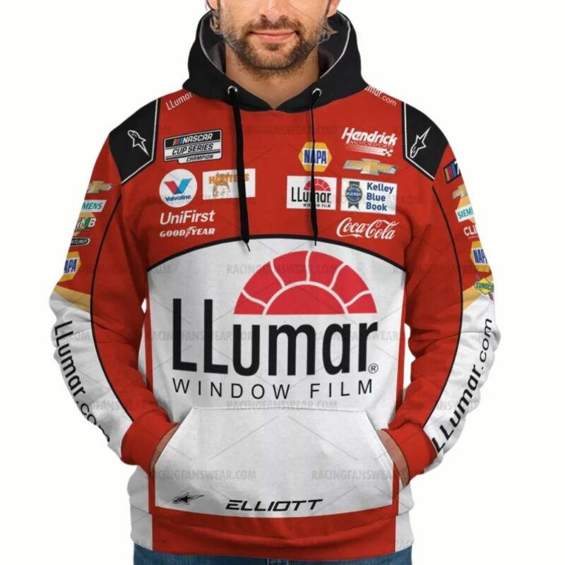 Chase Elliott Nascar 2023 Racing Uniform 0 Shirt 1