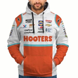 Chase Elliott Nascar Hooters Racing 2022 Uniform All-over Print Hoodie