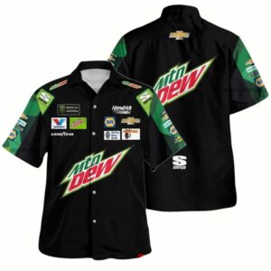 Chase Elliott Nascar Racing 2016 Uniform Hawaiian Shirt