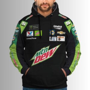 Chase Elliott Nascar Racing 2016 Uniform All-over Print Hoodie