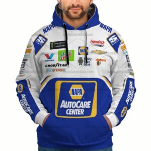 Chase Elliott Nascar Racing 2018 Uniform All-over Print Hoodie