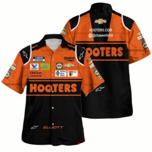 Chase Elliott Nascar Racing 2020 Uniform Hawaiian Shirt