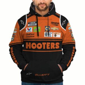 Chase Elliott Nascar Racing 2020 Uniform All-over Print Hoodie