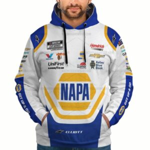 Chase Elliott Nascar Racing 2023 Uniform All-over Print Hoodie