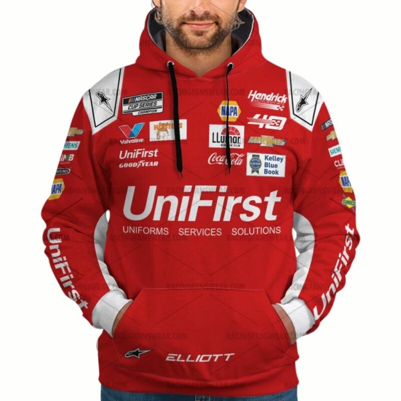 Chase Elliott Nascar Racing 2024 Uniform 0 Shirt 1