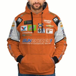 Chase Elliott Nascar Racing Sunenergy 1 2018 Uniform All-over Print Hoodie