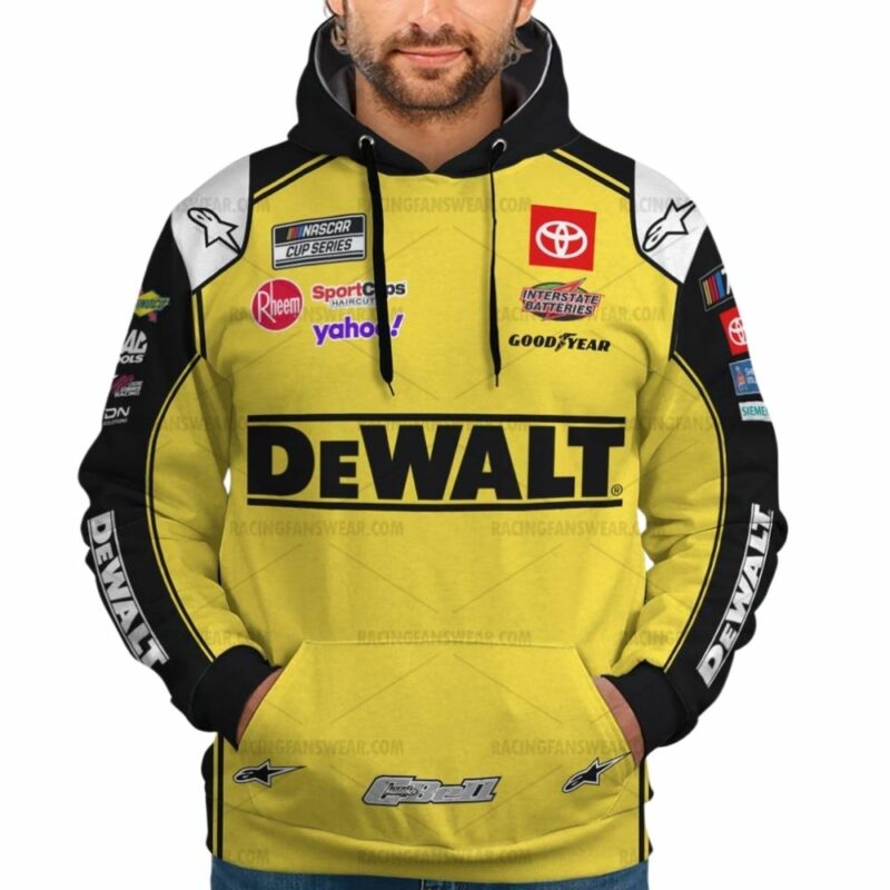 Christopher Bell 20 Nascar 2023 Racing Dewalt Uniform 3D Hoodie 1
