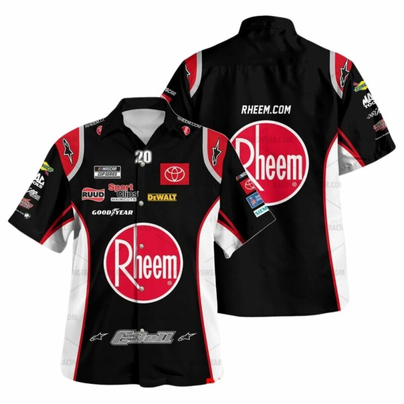 Christopher Bell Nascar 2022 Racing Reheem Uniform Hawaiian Shirt 1