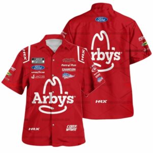 Cody Ware Nascar Racing Arboys 2025 Uniform Hawaiian Shirt