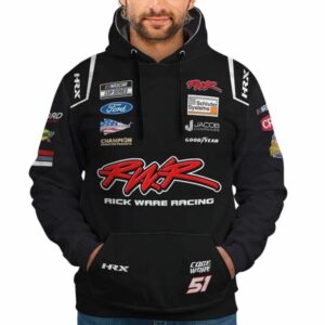 Cody Ware Nascar Rick Ware Racing 2025 Uniform All Over Print Hoodie