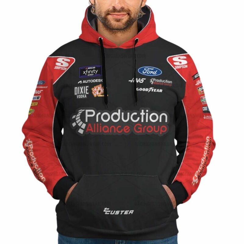 Cole Custer Nascar 2022 Racing Uniform 3D Hoodie 1