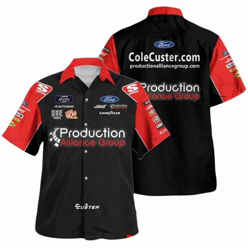 Cole Custer Nascar 2022 Racing Uniform Hawaiian Shirt 1
