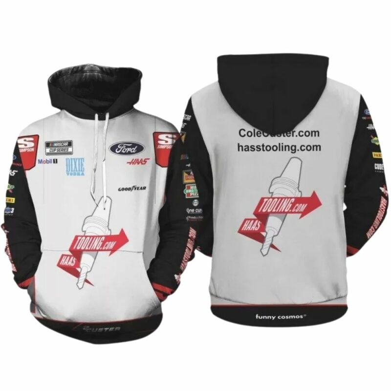 Cole Custer Nascar 2022 Tooling Racing Uniform 3D Hoodie 1