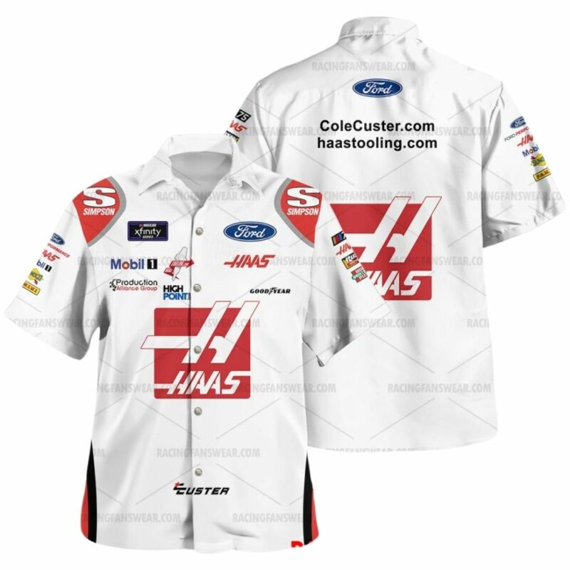 Cole Custer Nascar Racing 2023 Uniform Hawaiian Shirt 1