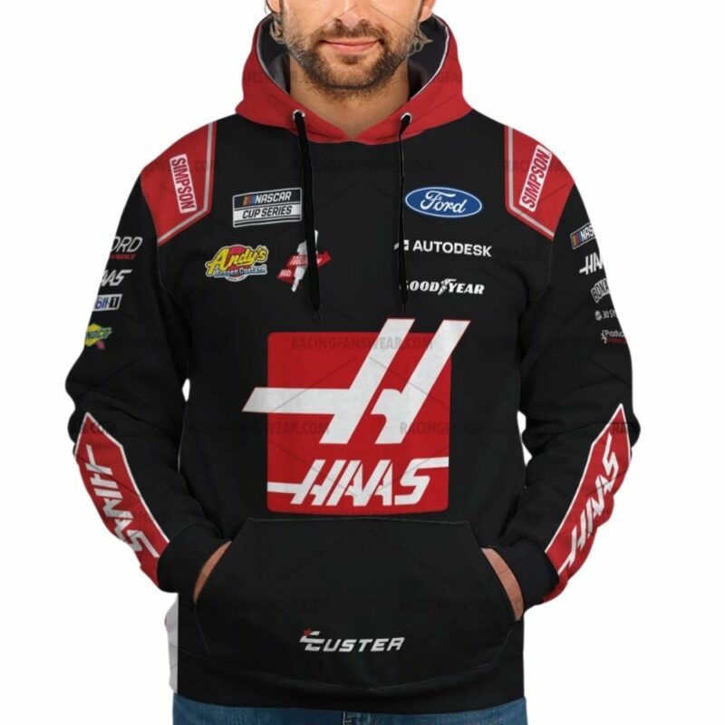 Cole Custer Nascar Racing 2025 Uniform 3D Hoodie 1