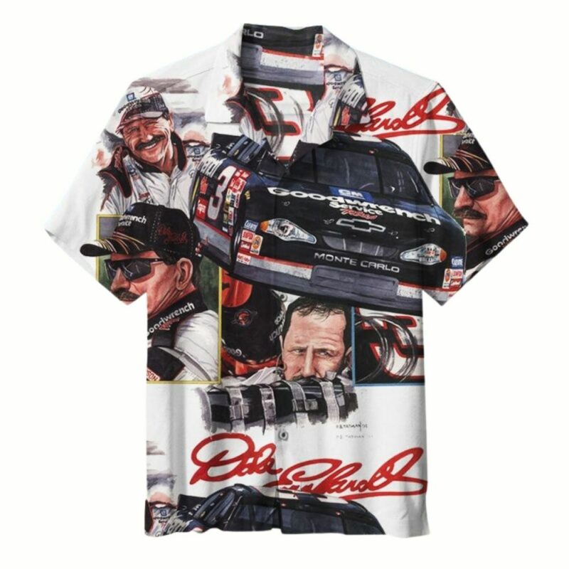 Dale Earnhardt Hawaiian Shirt